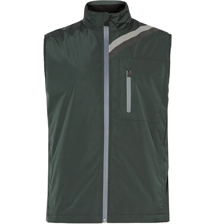 Photo: Aztech Mountain - Cathedral Padded Water-Repellent Shell Gilet - Dark green