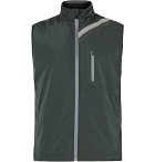 Aztech Mountain - Cathedral Padded Water-Repellent Shell Gilet - Dark green