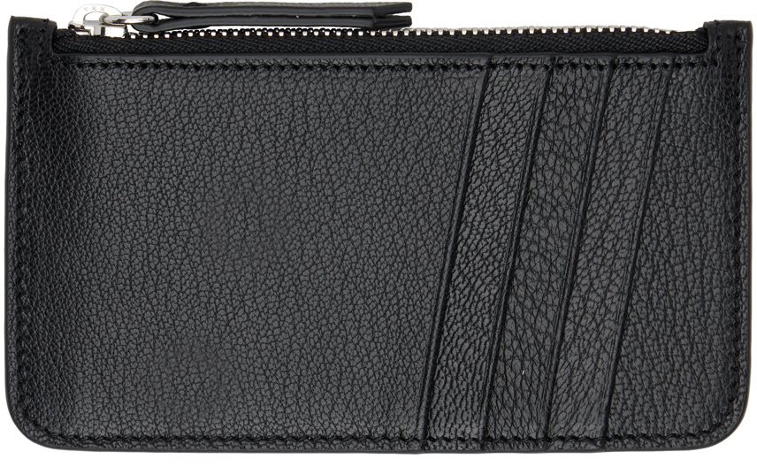 Maison Margiela Unisex Four Stitches Card Holder Black