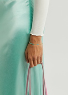 Anni LU Asym 18kt Gold-plated Beaded Bracelet - Aqua - One Size