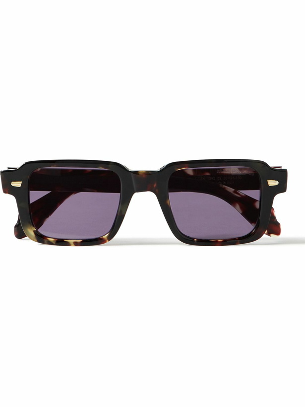 Photo: Cutler and Gross - 1393 Rectangular-Frame Tortoiseshell Acetate Sunglasses