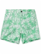 Onia - Calder Printed Mid-Length Swim Shorts - Green