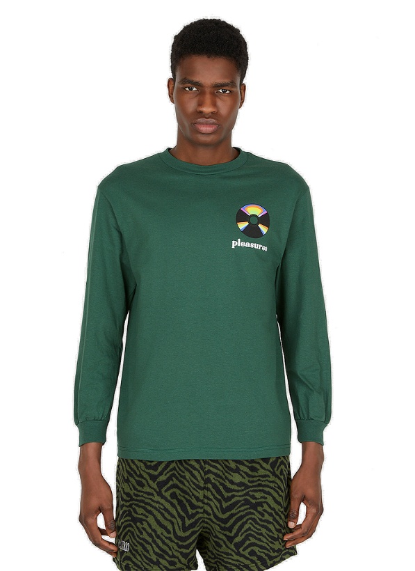 Photo: Spin Long Sleeve T-Shirt in Green