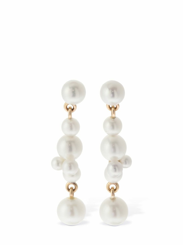 Photo: SOPHIE BILLE BRAHE - 14kt & Pearl Holly Splash Earrings