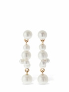 SOPHIE BILLE BRAHE - 14kt & Pearl Holly Splash Earrings