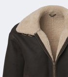 Arma Sano shearling-lined leather jacket
