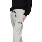 Y-3 Grey Classic Cuff Lounge Pants