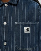 Carhartt Wip Wmns Orlean Shirt Jacket Blue - Womens - Denim Jackets