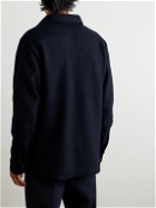 Aspesi - Brushed Wool Shirt Jacket - Blue