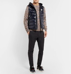 Moncler - Lanoux Quilted Shell Hooded Down Jacket - Men - Navy