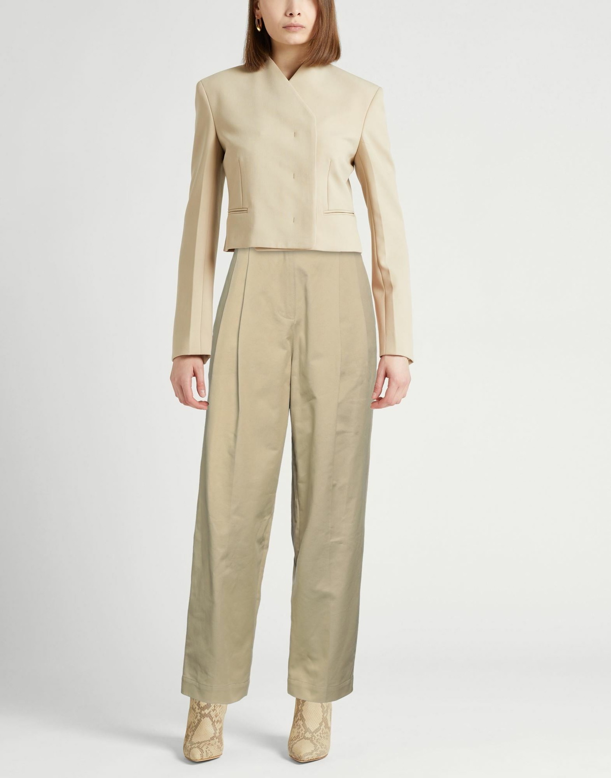 Lvir Womens Pants Khaki