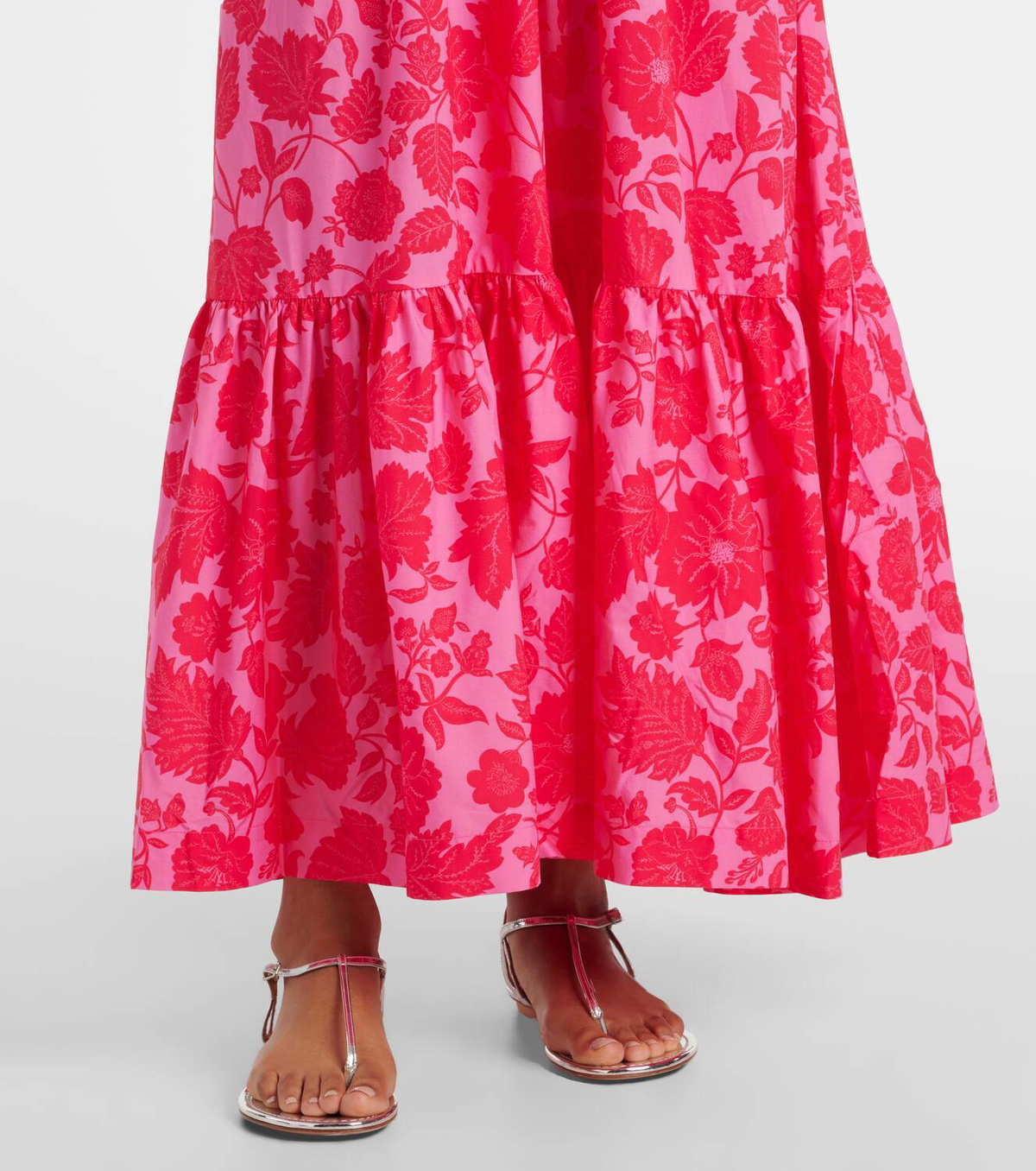 Heidi Klein Fairhaven floral cotton-blend maxi dress