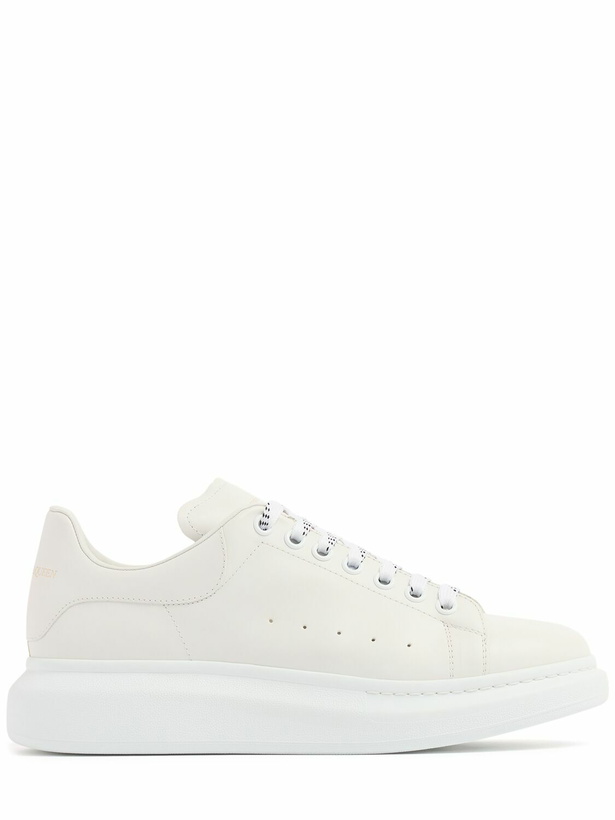 Photo: MCQUEEN Oversized Leather Sneakers