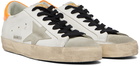 Golden Goose White Super-Star Classic Low-Top Sneakers