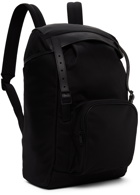 Saint Laurent Black City Flap Backpack