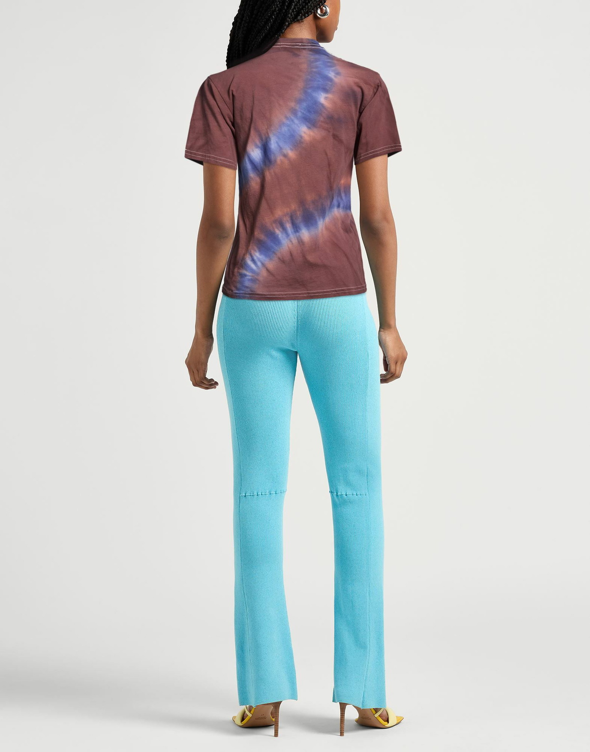 Collina Strada Womens T-shirt Burgundy