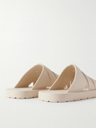 Bottega Veneta - Matt Rubber Sandals - Neutrals