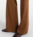 Etro Wool-blend bootcut pants