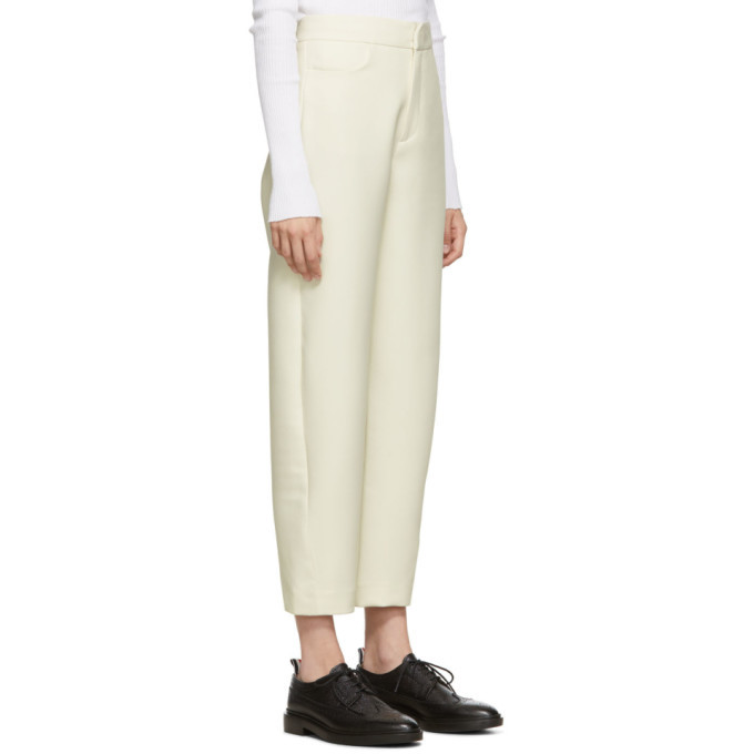 Toteme Off-White Novara Trousers Toteme