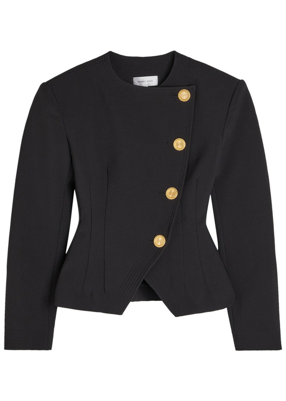 Photo: Ronny Kobo Finley Crepe Jacket Black