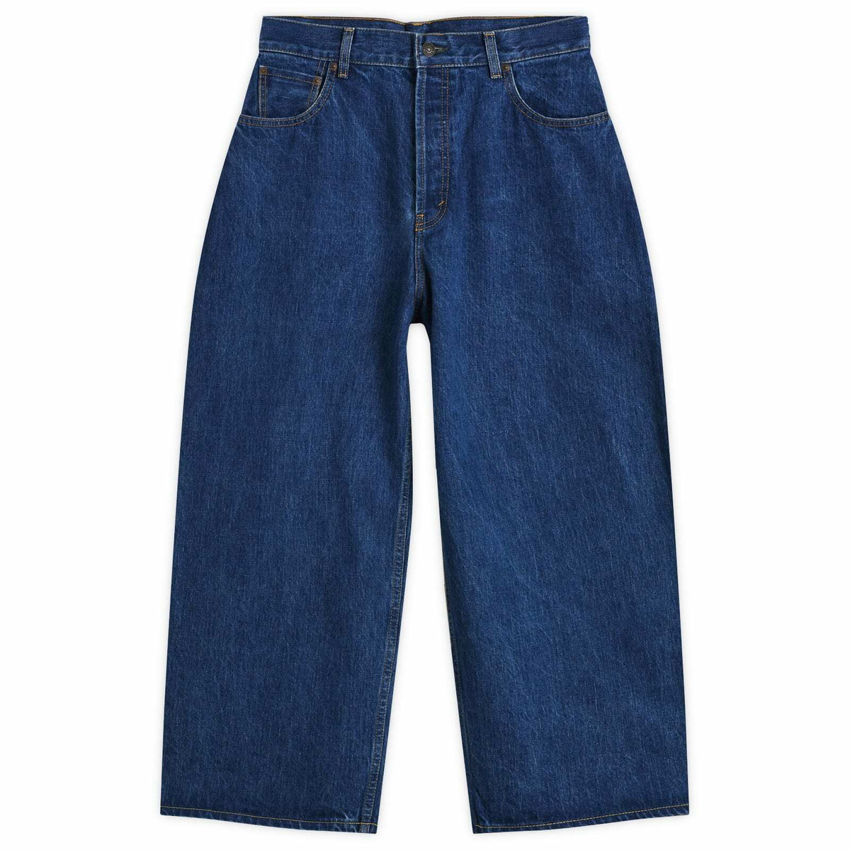 Studio Nicholson Men's x Beams Plus Holly Denim Jean in Faded Wash