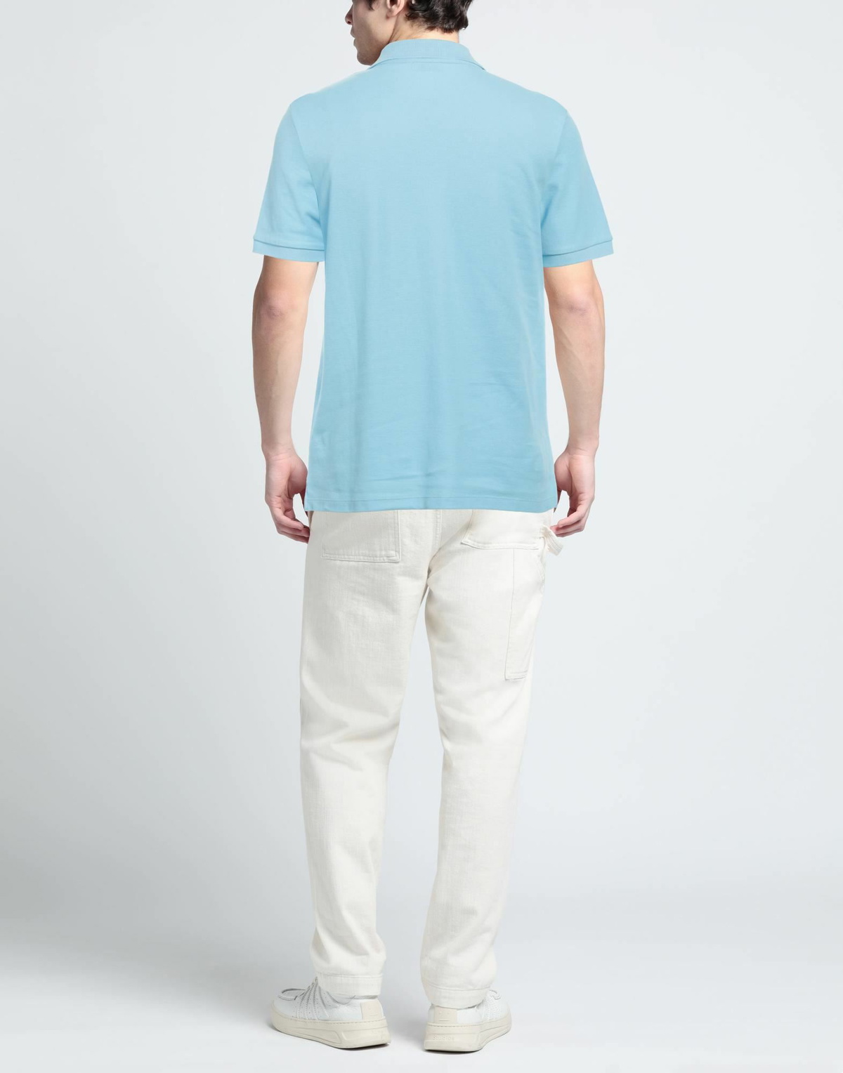 Sandro Mens Polo shirt Light in Blue