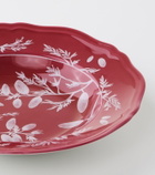 Cabana x Ginori 1735 floral porcelain soup plate