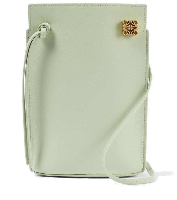 Photo: Loewe Dice Pocket leather shoulder bag