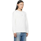 MM6 Maison Margiela White Long-Sleeved T-shirt