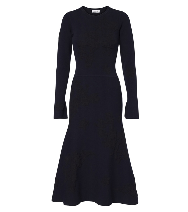 Photo: Erdem Jacquard midi dress