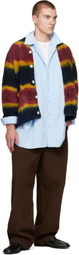 CASEY CASEY Blue Paper Cot Ikla Shirt