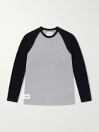 WTAPS - Ian Logo-Embroidered Cotton-Jersey T-Shirt - Gray