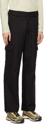 GR10K Black Shank Structured Trousers