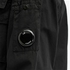 C.P. Company Men's Gabardine Shirt in Black