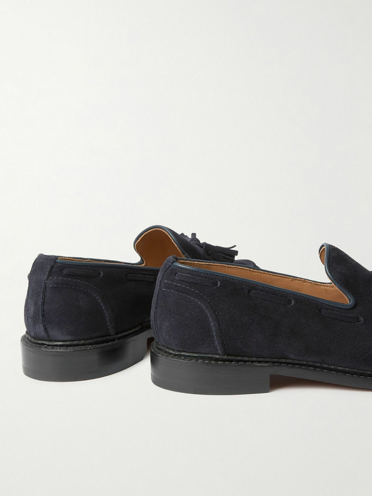 Tricker's Elton Tassel Loafer Castorino Suede