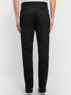 Wacko Maria - Zack Straight-Leg Twill Trousers - Black