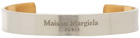 Maison Margiela Silver Semi-Polished Bracelet