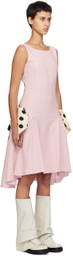 Caro Editions Pink Margrethe Mini Dress