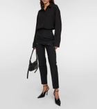 Givenchy Show patent leather slingback pumps