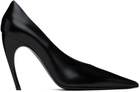 Nensi Dojaka Black Curved Heels
