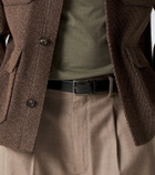 Loro Piana Mayfair leather belt