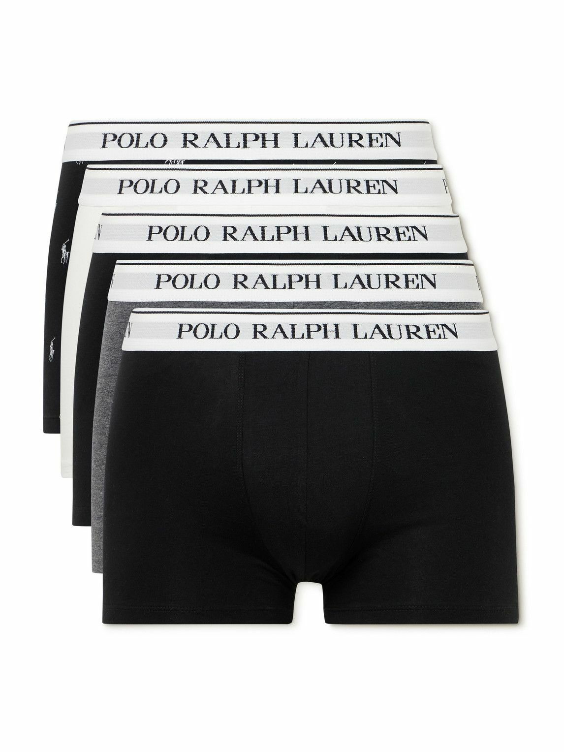 Boxer shorts Ralph Lauren Stretch Cotton Boxer Briefs 3-Pack Black