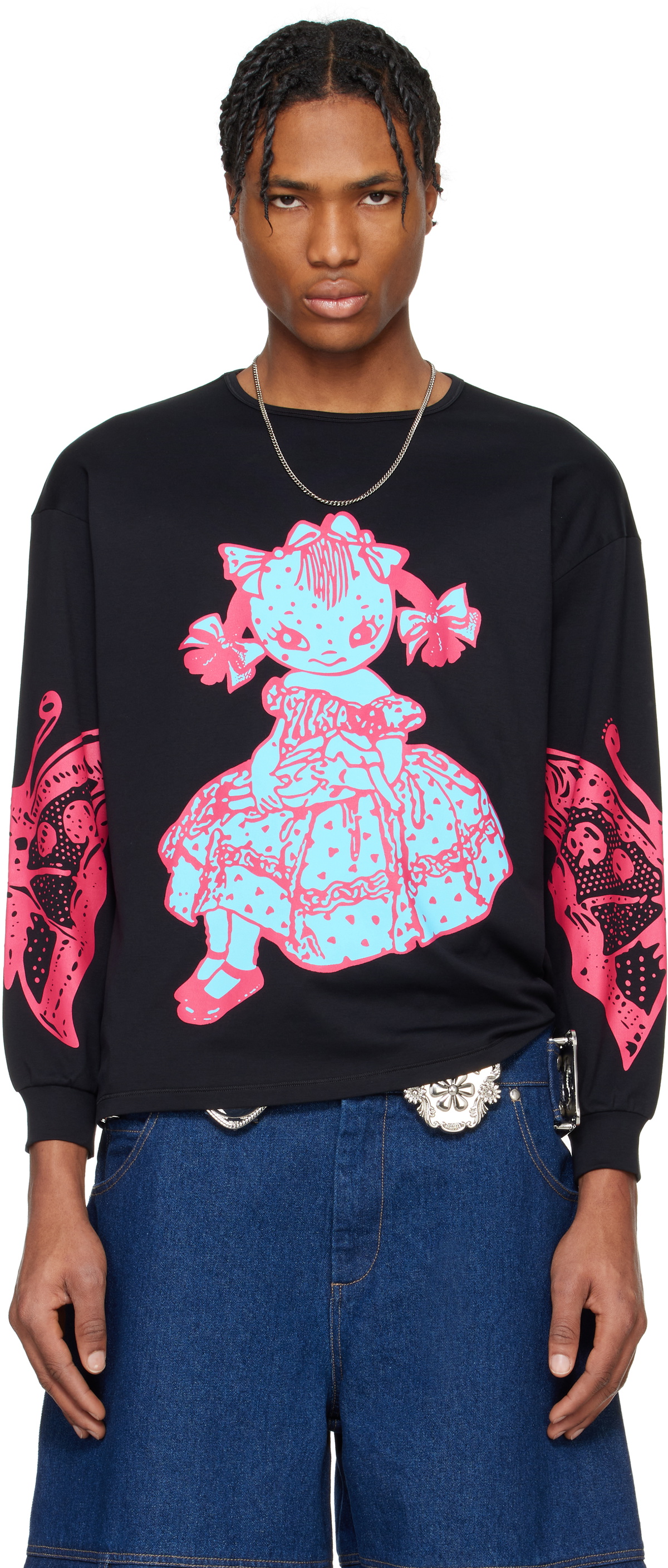 Chopova Lowena Off-white Lady In Love Long Sleeve T-shirt