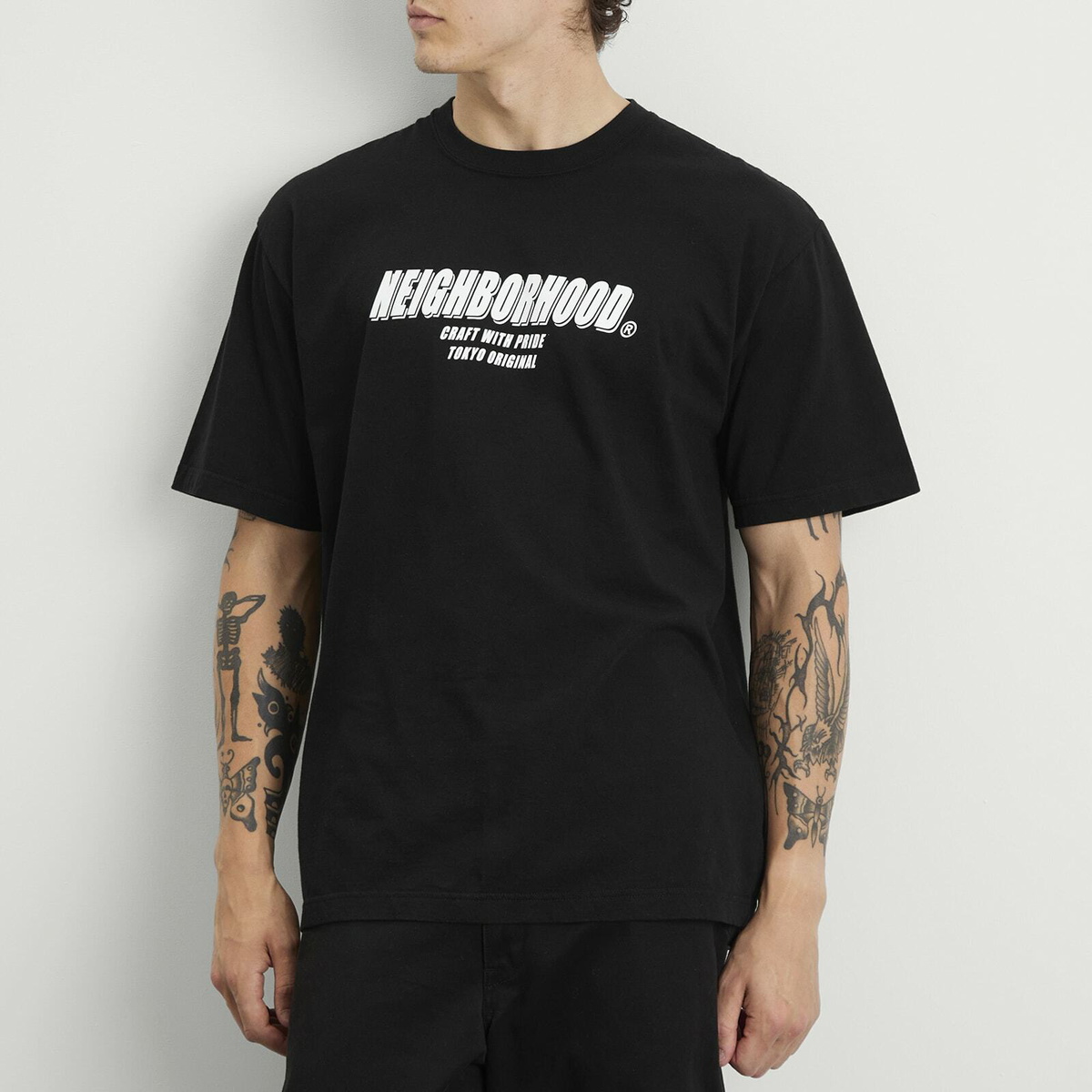 Neighborhood Men's SS-1 T-Shirt in Black Neighborhood