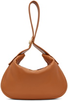 Valentino Garavani Tan Small Crescent Bag