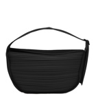 Pleats Please Issey Miyake Women's Half Moon Pleats Bag in Black 