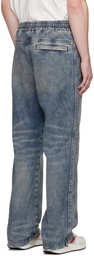 Diesel Blue D-Martians Track Jeans