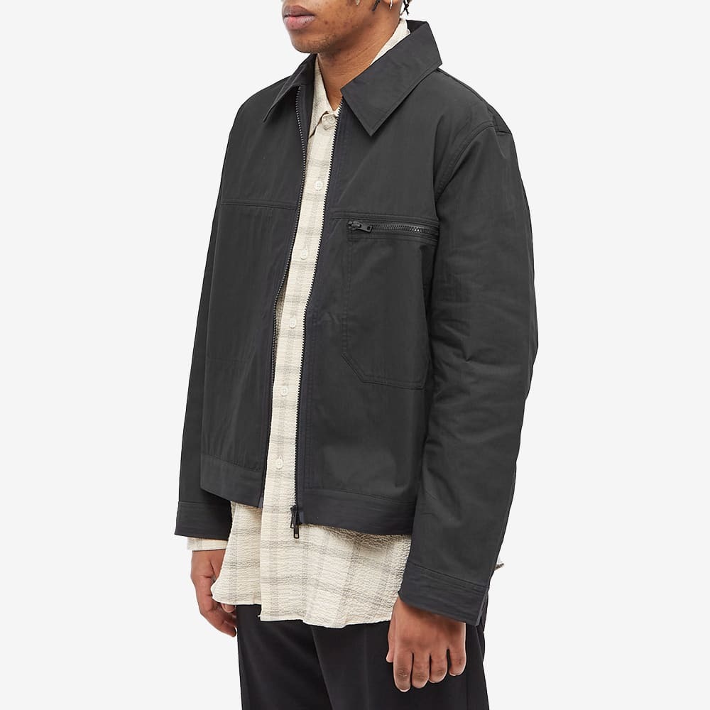 Studio Nicholson Men's Shears Tech Patch Pocket Jacket in Coal