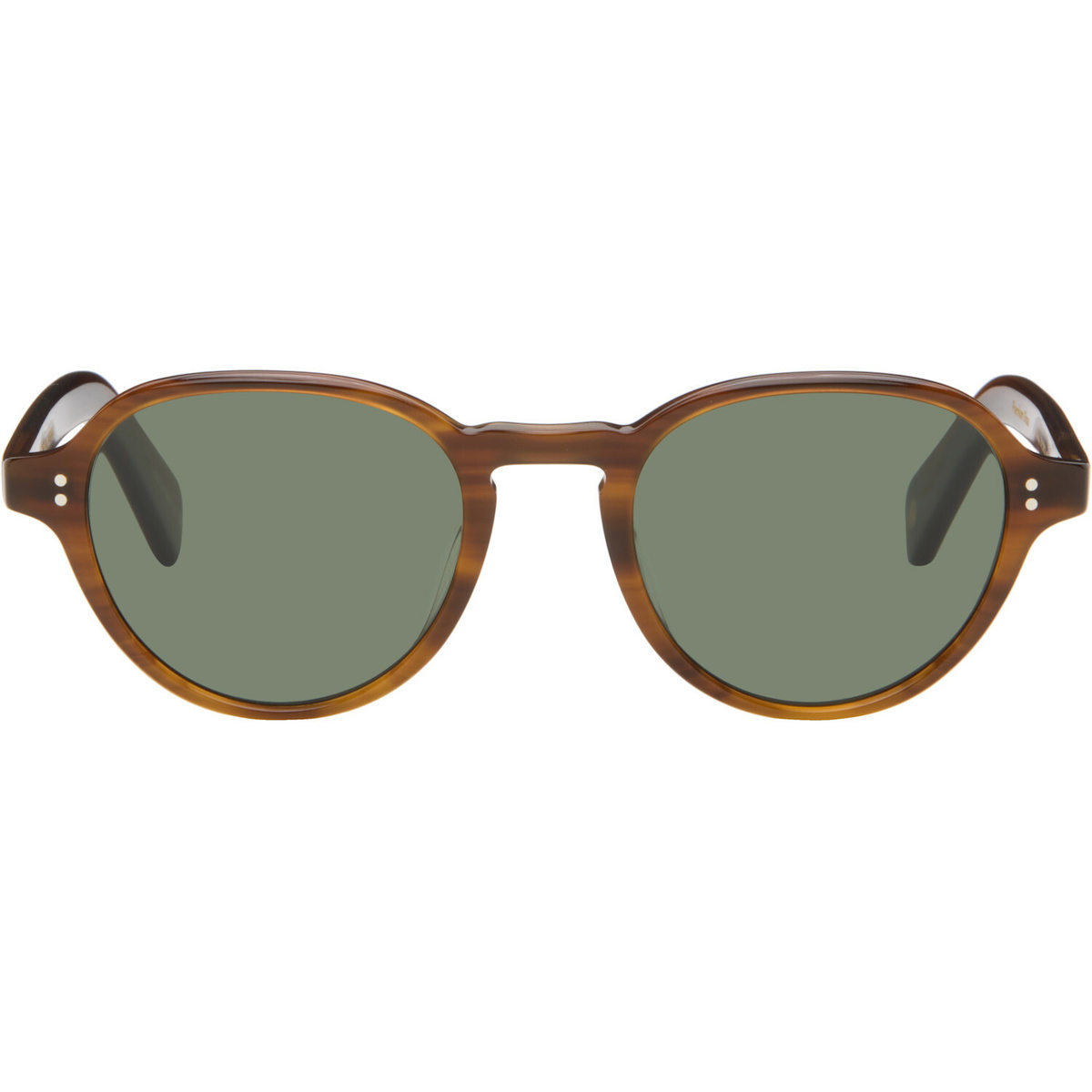 Garrett Leight Brown Casillas Sunglasses