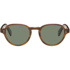 Garrett Leight Brown Casillas Sunglasses